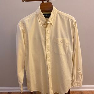 LS Ralph Lauren Oxford, Yellow, size L
